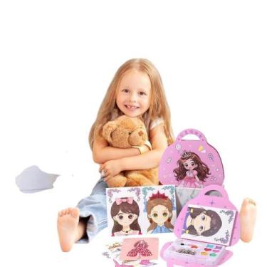 Imagem de Kit Infantil Maleta De Maquiagem Princesa - Rosa - Top Rio
