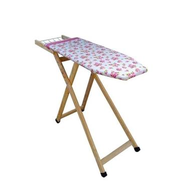 Imagem de Tábua de Passar Roupas Com Tecido Térmico de Temperatura tabua passar roupa(COLORIDA COMUN)
