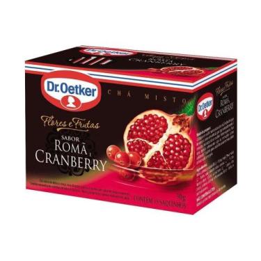 Imagem de Chá Roma Cramberry Dr Oetker 15 sashê - Dr. Oetker