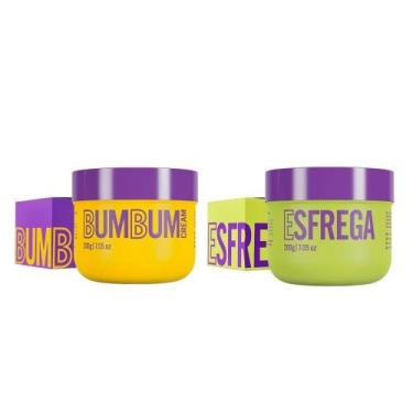 Imagem de Kit bb bumbum cream + bb esfrega bumbum - beleza brasileira