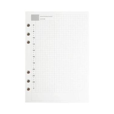 Imagem de Caderno Espiral A5 A6 Com Folhas Soltas, Planejador Semanal E Mensal, 