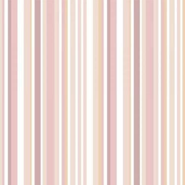 Imagem de Papel De Parede Listrados Rosa Pastel