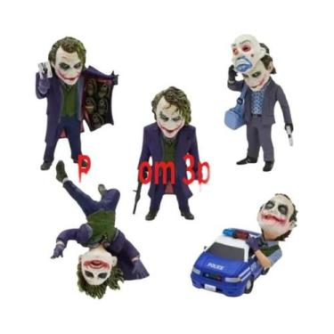 Imagem de Conjunto De Figuras De Ação Do Coringa Cavaleiro Das Trevas Em PVC, 5 