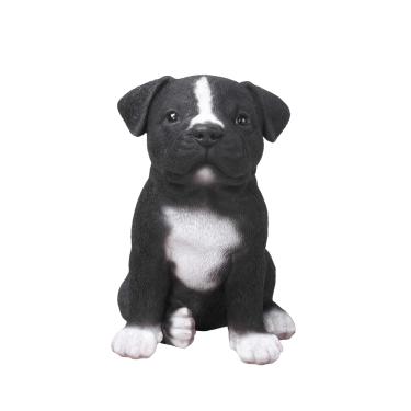 Imagem de Estátua de filhote de Staffordshire Pitbull da Hi-Line Gift Ltd
