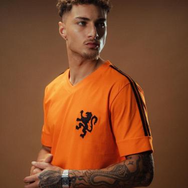 Imagem de Camisa Holanda Retrô 1974 Cruyff Masculina-Masculino