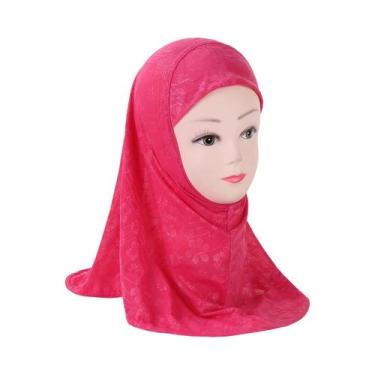 Imagem de Hijab Amira Em Cores Vibrantes Para Meninas Pequenas De 2 a 5 Anos, Le