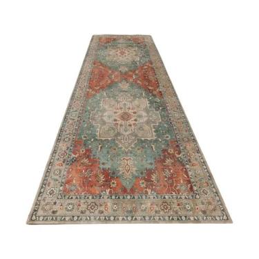 Imagem de Tapete De Chão Lavável Em Cashmere Boêmio Para Cozinha E Banheiro, À P