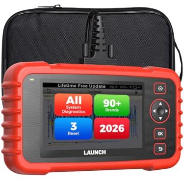 Imagem de LAUNCH Scanner de diagnóstico X431 CRP123XPlus Elite OBD2, ferramenta de digitalização de todos os sistemas OEM 2024 com SAS/acelerador/reposição de óleo para todos os carros, leitor de código de