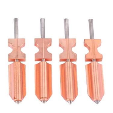 Imagem de Luocute Bocal de Aço Endurecido, Hotend Destacável Rápido para Impressora 3D, 0,25 Mm 0,4 Mm 0,6 0,8 Conjunto de Bico Totalmente Metálico Com Alto Fluxo, Compatível Com PLA ABS