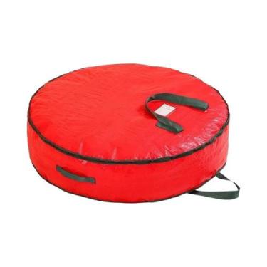 Imagem de Bolsa De Armazenamento Para Decorações De Árvore De Natal De Grande Ca