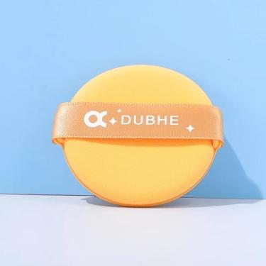 Imagem de Puff de pó para rosto - uso seco e molhado, esponja de maquiagem reutilizável para pó solto/fixador e base líquida, esponja de mistura sedosa não absorvente