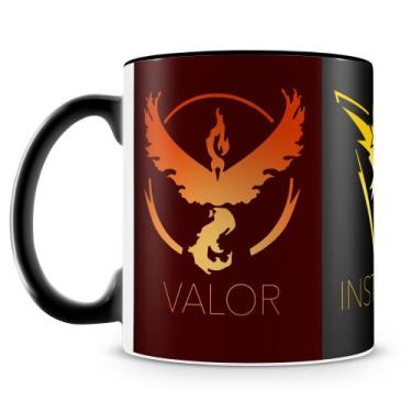 Imagem de Caneca Personalizada dos Times Pokémon GO - Porcelana de Alto Brilho -