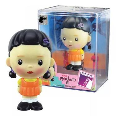 Imagem de Fandom Box Boneca YoungHee Round 6 Em Vinil 10cm Líder Brinquedos