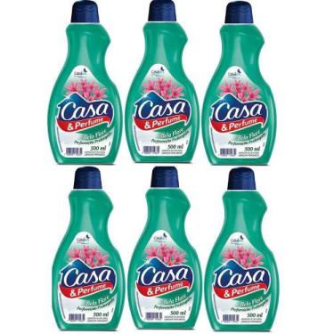 Imagem de Kit 8 Limpador Casa E  Perfume Bela Flore Líquido 500ml