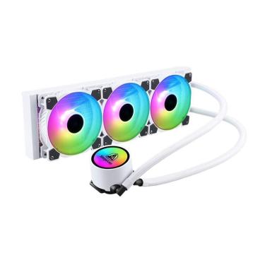 Imagem de Water Cooler Segotep Beiced, ARGB, 360mm, AMD/Intel, Branco - SEG-WC-BEL360W-WW-Unissex