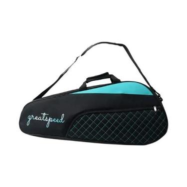 Imagem de Bolsa De Raquete De Tênis E Badminton Unissex Conjunto De 3 Peças 2024