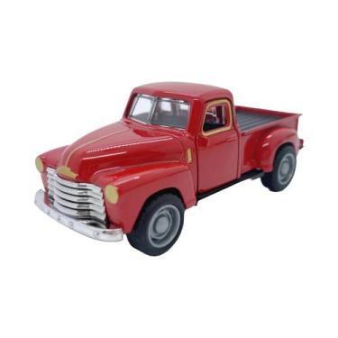 Imagem de Caminhonete Vintage Em Escala 1:32, Modelo De Brinquedo Com Detalhes R