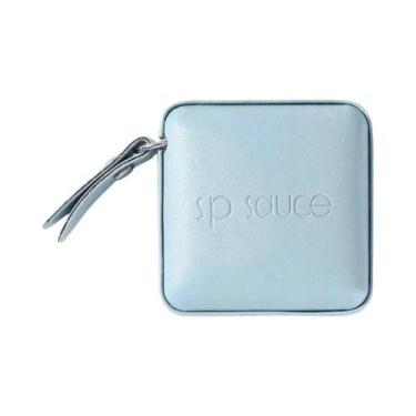 Imagem de Fita Métrica Retrátil Macia Com Botão De Pressão Para Medição Corporal