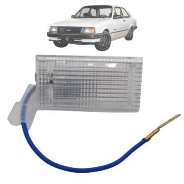 Imagem de Lanterna Interna Leitura Luz Teto Chevette 1974 1975 1976 A 1994 - DSC