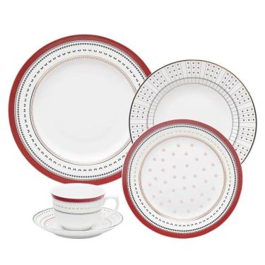 Imagem de Aparelho De Jantar 30 Peças Flamingo Lafayette Oxford