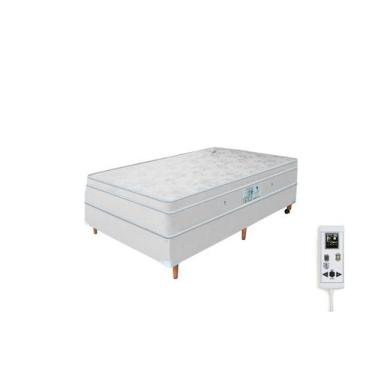 Imagem de Cama Box e Colchão Magnético Solteiro Massageador - Compact - Therapy 