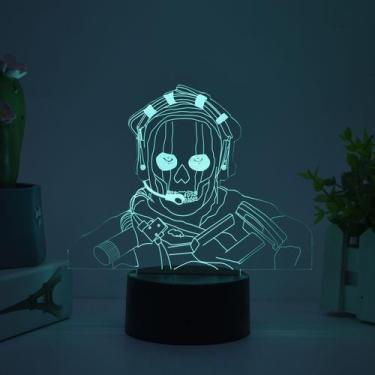 Imagem de Luz noturna LED 3D Mission Color Changing para crianças com base - Tai