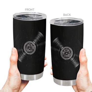 Imagem de Caneca de aço inoxidável Travel Tumbler Oasisdream 600ml