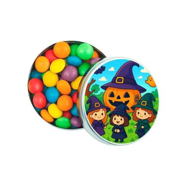 Imagem de Latinha Lembrancinha Personalizada Bruxinhas Fofas