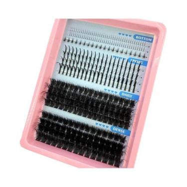 Imagem de Cílios Postiços À Prova d'Água Em 15 Tiras, Cachos E Pontas Para Cílio