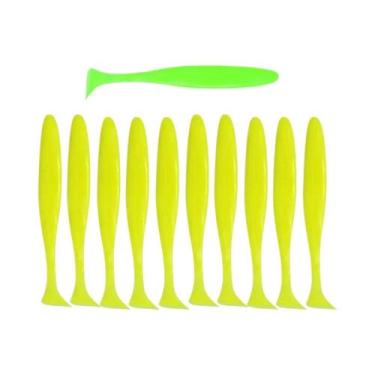 Imagem de Isca Artificial Macia Com Cauda Em T, Jig Head De Metal, Anzol Para Mi