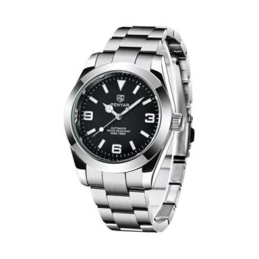 Imagem de Relógio De Pulso Mecânico De Luxo Para Homens BENYAR Automático 50ATM 