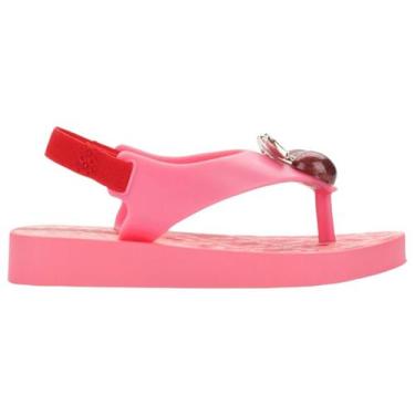 Imagem de Chinelo de dedo Infantil Feminino Cereja Baby Ipanema Belle 27248, Ros