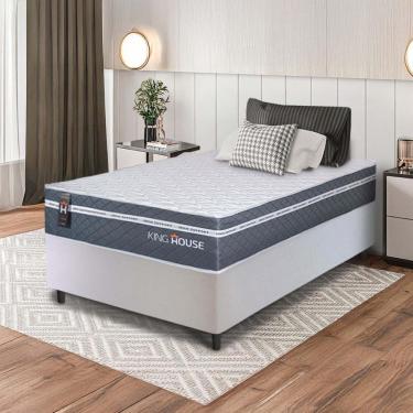 Imagem de Cama Box Cairo Molas Ensacadas Solteiro 88x188 King House