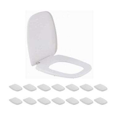 Imagem de Kit 15 Assento Sanitario Like Branco Incepa - Celite