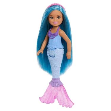 Imagem de Barbie Chelsea Looks Magicos Sereia Azul - Mattel