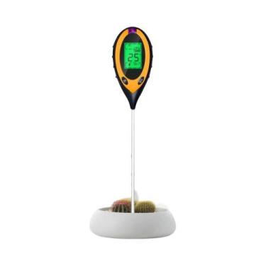 Imagem de Medidor Digital Multifuncional De Solo: pH, Temperatura, Umidade E Luz