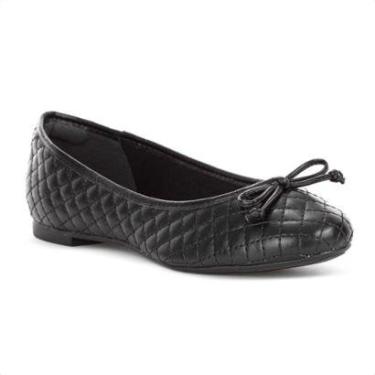 Imagem de Sapatilha Anacapri Matelassê Laço Preto - Feminino-Feminino