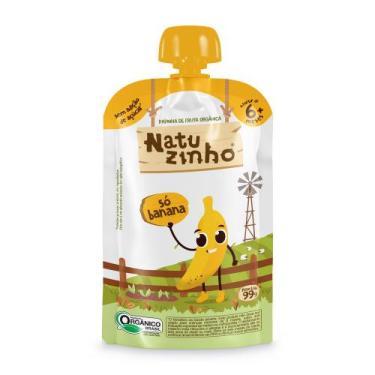 Imagem de Papinha Orgânica de Banana Natuzinho 100g - Sem Açúcar e Conservantes