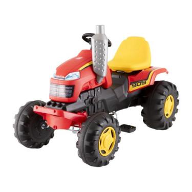 Imagem de Trator a Pedal Infantil Country Bandeirante, Vermelho