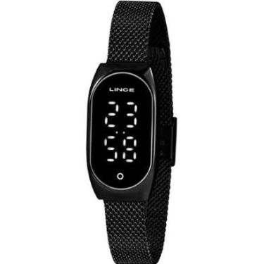Imagem de Relógio Preto Feminino Lince LDN4642L-Feminino