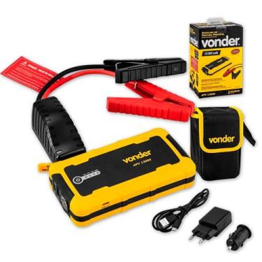 Imagem de Auxiliar De Partida Vonder APV13000 13000mAh 600A e 300A Carro e Moto 