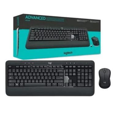 Imagem de Kit Teclado e Mouse Logitech MK540 Advanced Sem Fio Multimídia Tecnolo