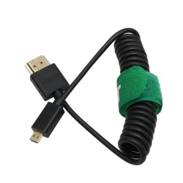 Imagem de Cabo em espiral HangtOn Micro HDMI para HDMI 2.1 8K 6K 4K 60p