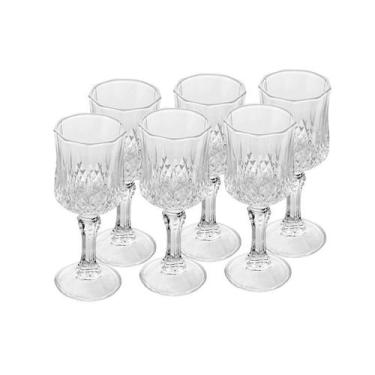 Imagem de Conjunto 6 Tacas Lyor Vidro P/licor Diamante 60ml 6551