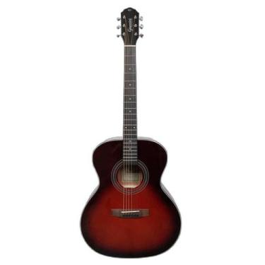 Imagem de Violao giannini gaf plus eq db plus aco grand auditorium full dark bur
