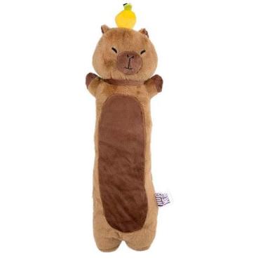 Imagem de Pelucia Capivara Capimanga Almofada 55 CM Polibrinq