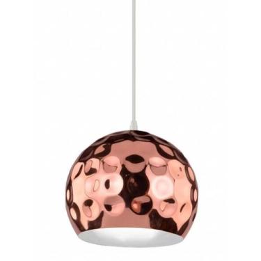 Imagem de Luminária de Teto Pendente Taschibra TD 3024, Cobre