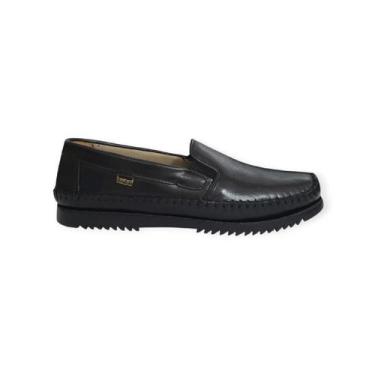 Imagem de Sapato Mocassim em Couro Tertuliano Masculino Adulto Ref. 030, 40, Pre