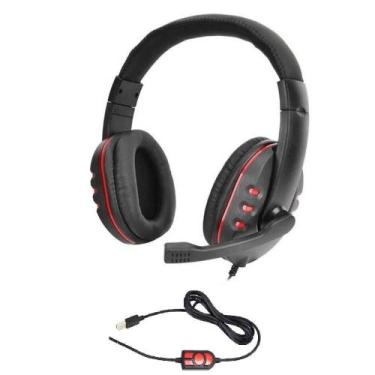 Imagem de Fone De Ouvido Headset Gamer Usb Pc Ps4 Ps3 Notebook - KNUP