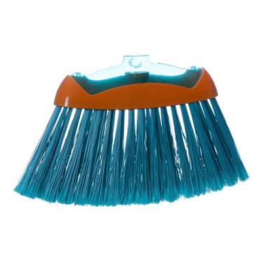 Imagem de Vassoura de Nylon com Cabo Noviça Pro Laranja Bettanin